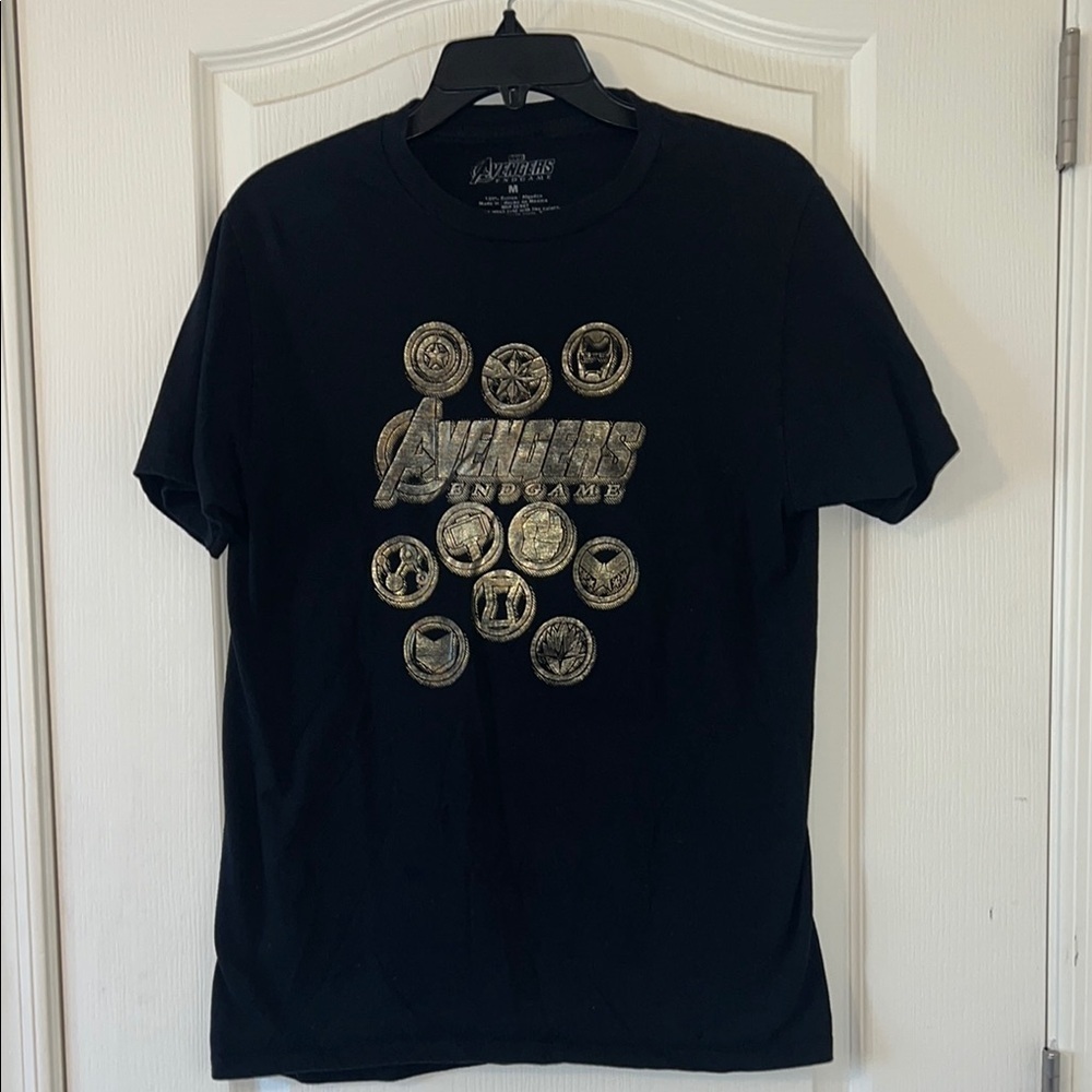 Black Avengers Endgame‎ T-Shirt Men’s Medium